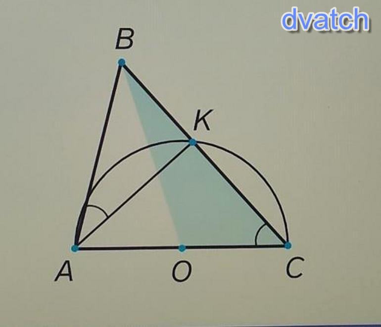 В треугольнике авс стороны ас 12